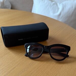 Marc by Marc Jacobs Black Sunglasses with Case